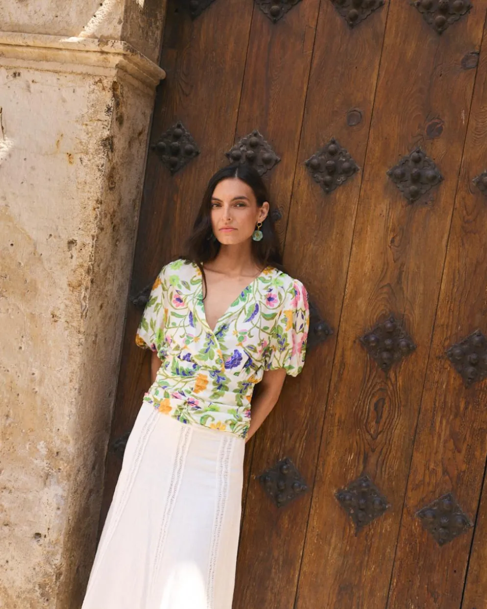 Blusa Abullonada Valery