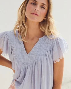 Blusa Azul Dafne