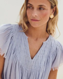 Blusa Azul Dafne