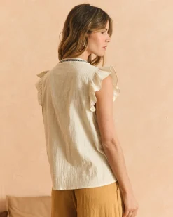 Blusa Bordada Indira