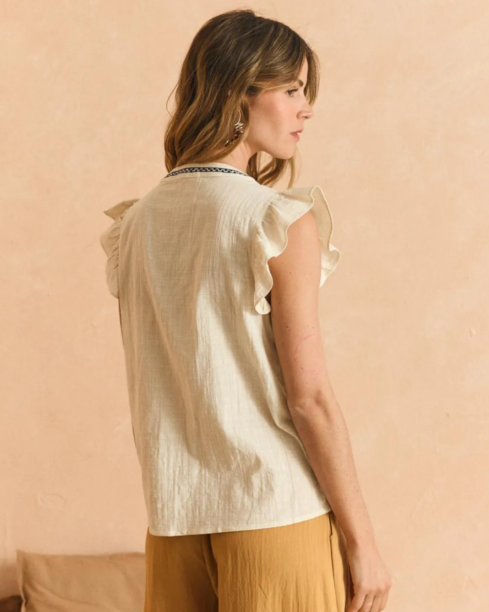 Blusa Bordada Indira