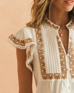 Blusa Bordados Ivana
