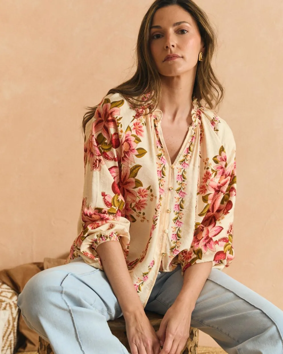 Blusa Flor Pauline