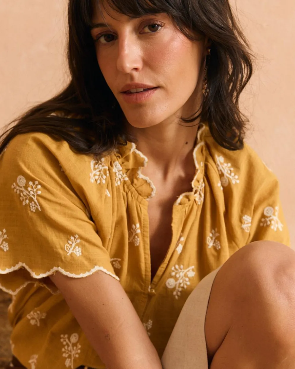 Blusa Mostaza Belén