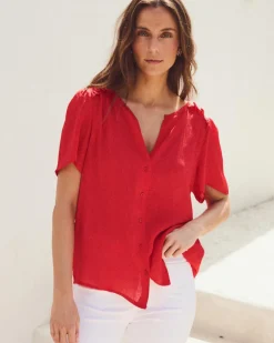 Blusa Roja Carmina