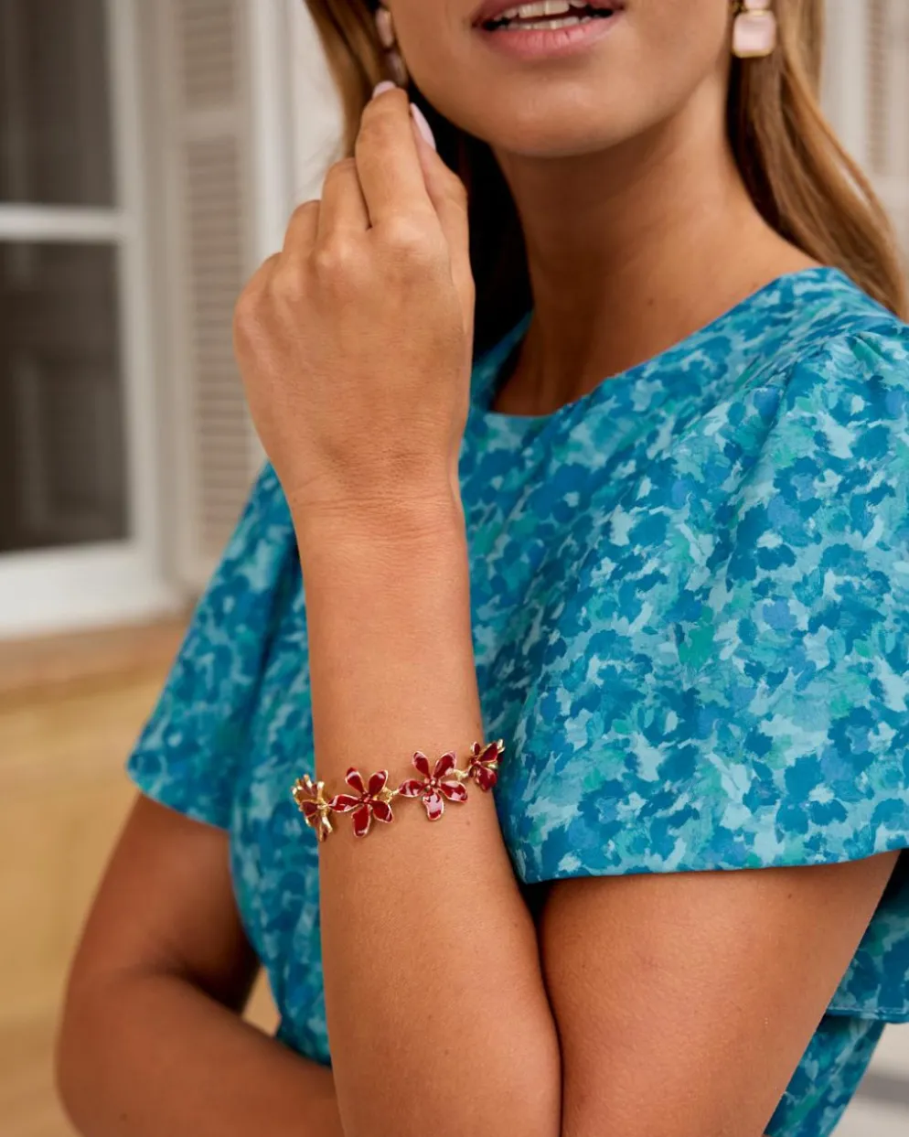Brazalete Flores Paola