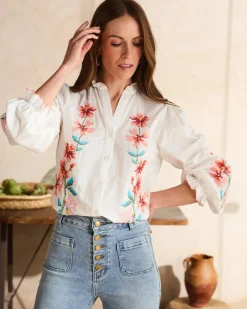 Camisa Bordado Fiona