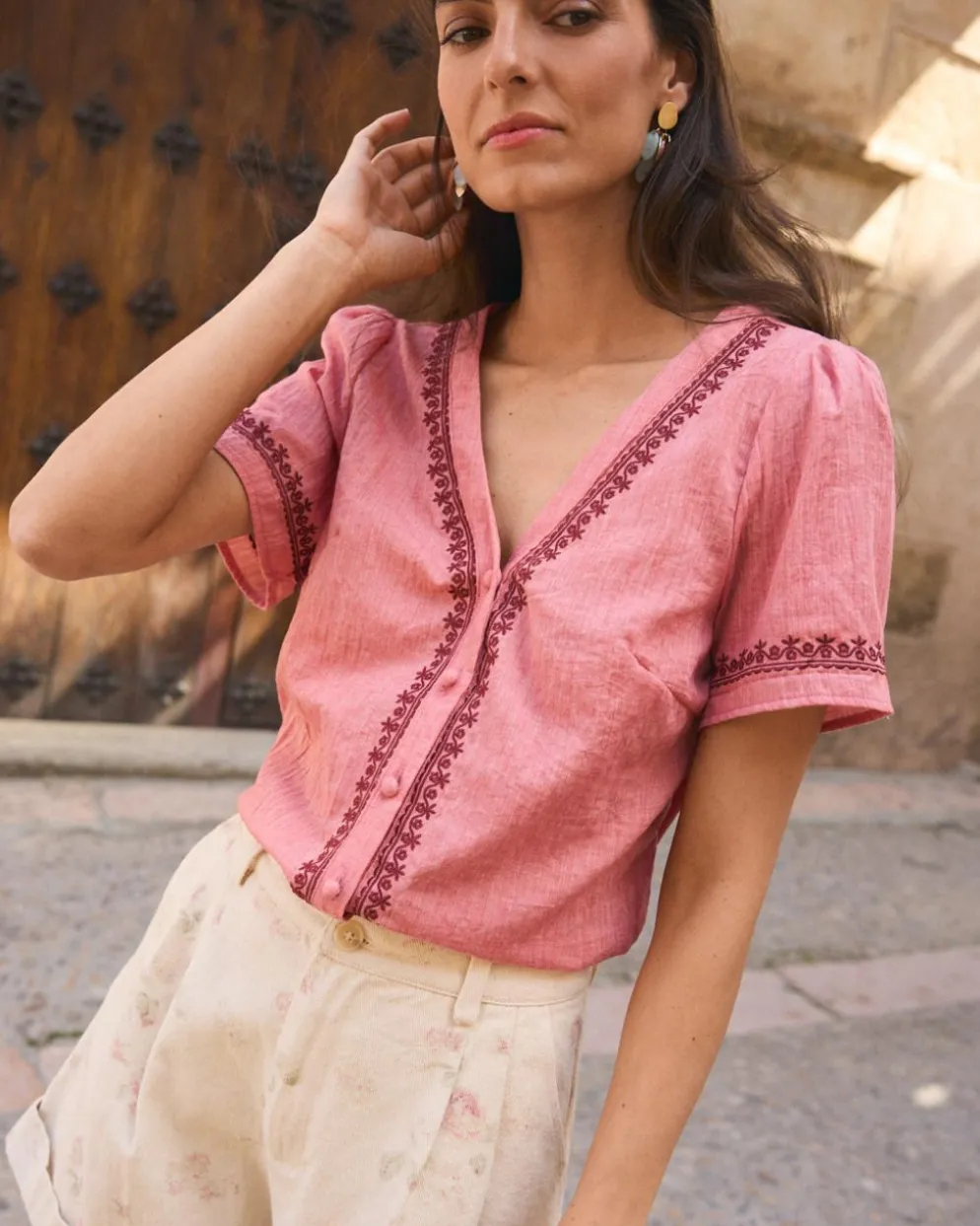 Camisa Bordado Ramira