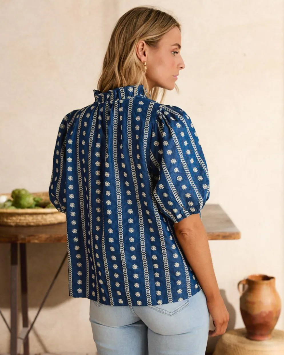 Camisa Bordados Anna