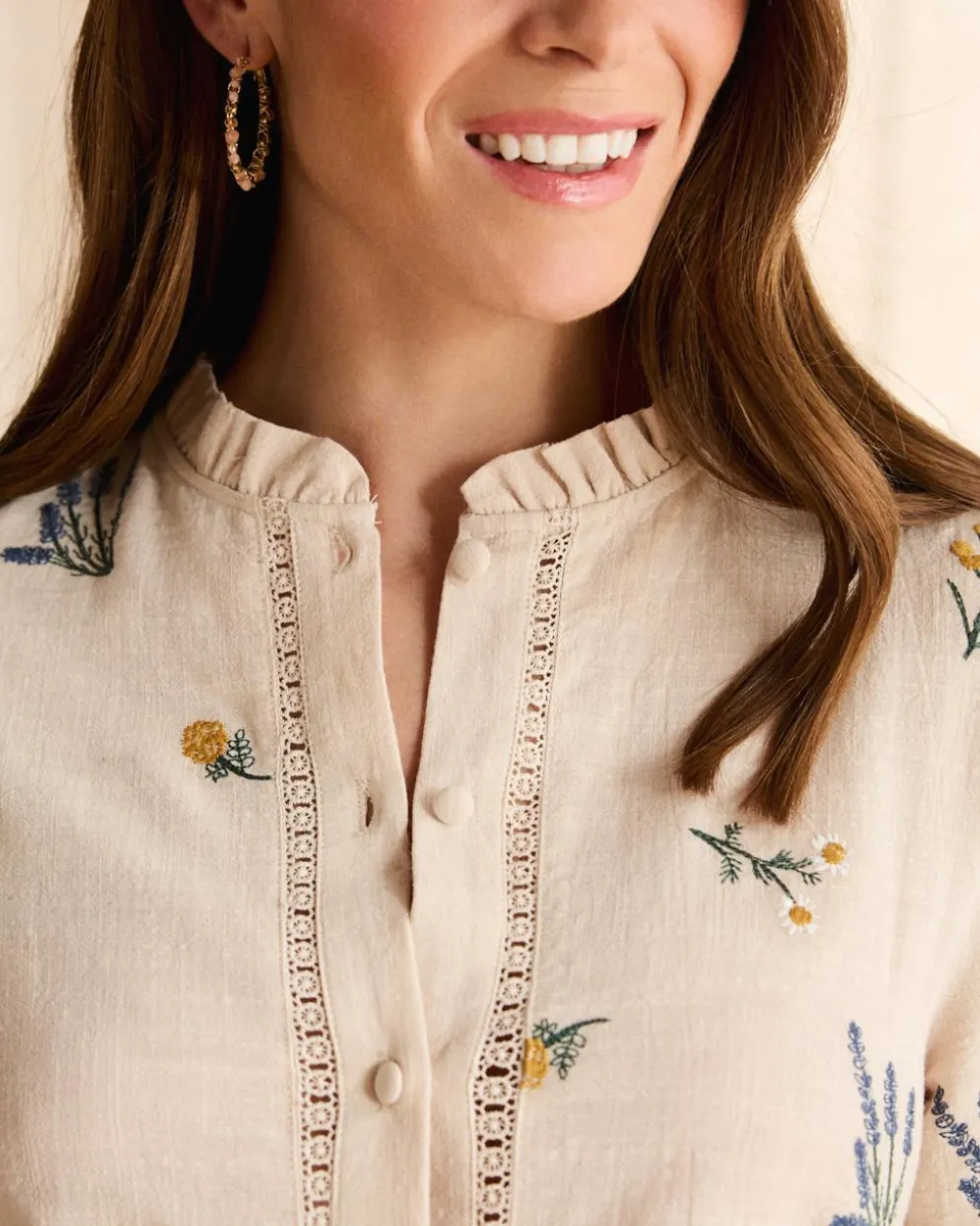 Camisa Bordados Celia