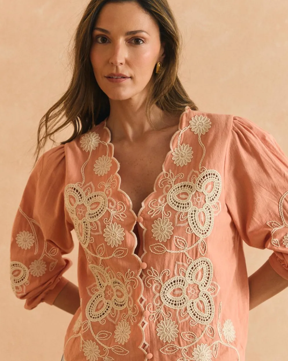 Camisa Bordados Flavia