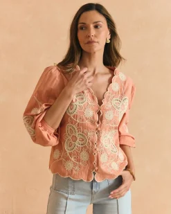 Camisa Bordados Flavia