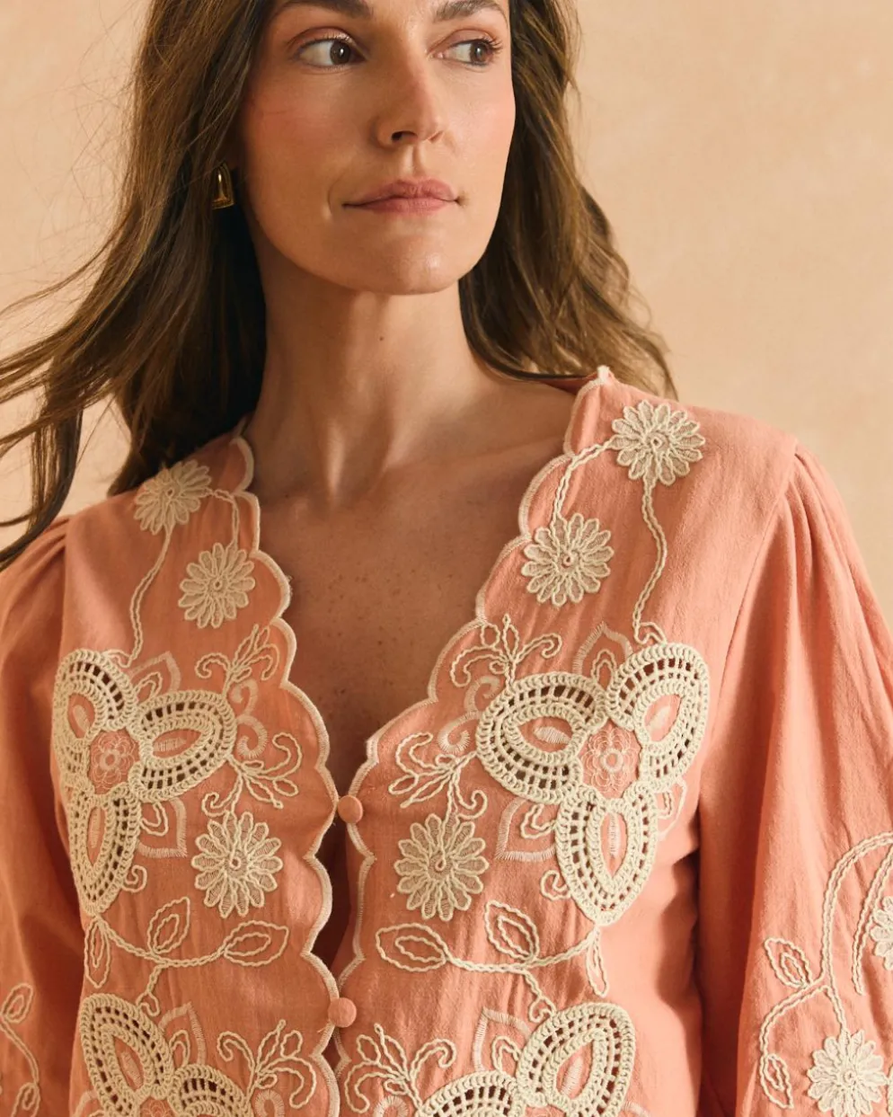 Camisa Bordados Flavia