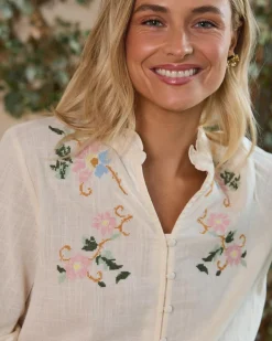 Camisa Bordados Julieta