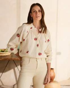 Camisa Flor Antía