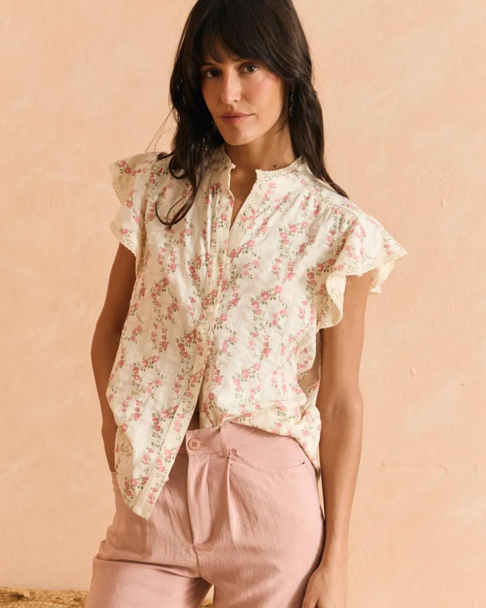Camisa Flores Anais