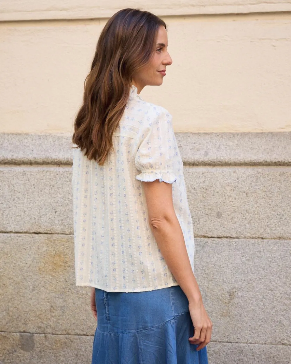 Camisa Flores Belu