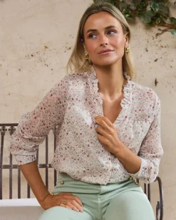 Camisa Flores Magnolia