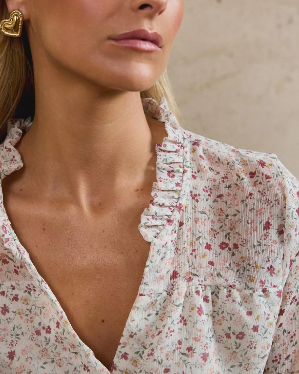 Camisa Flores Magnolia