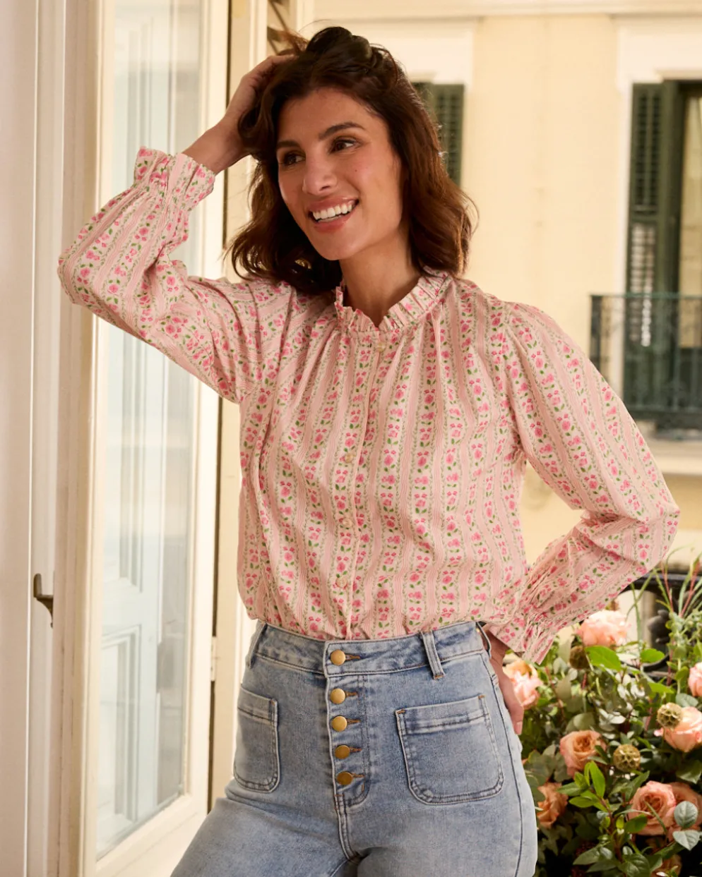 Camisa Flores Roberta