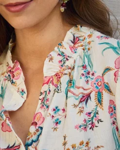 Camisa Flores Tunia