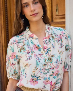 Camisa Flores Tunia