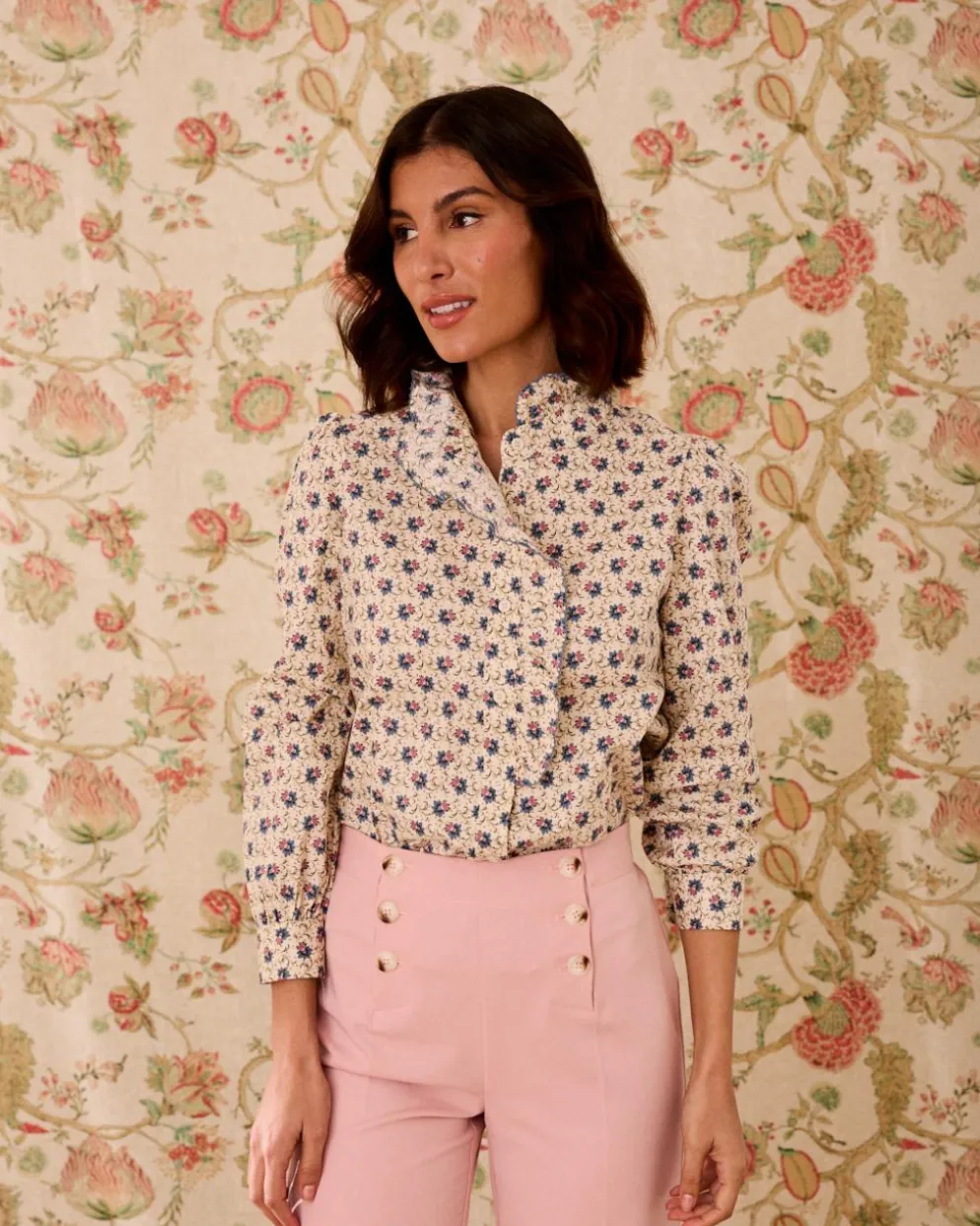 Camisa Volante Greta