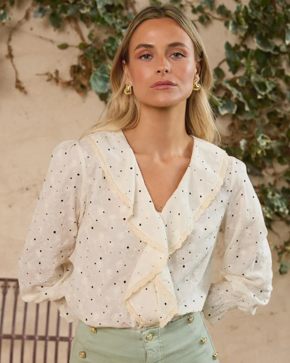 Camisa Volante Lucía