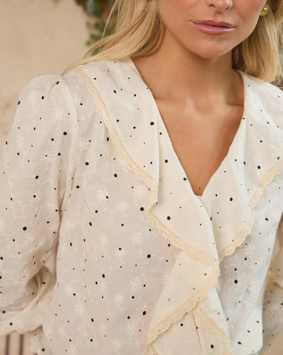 Camisa Volante Lucía