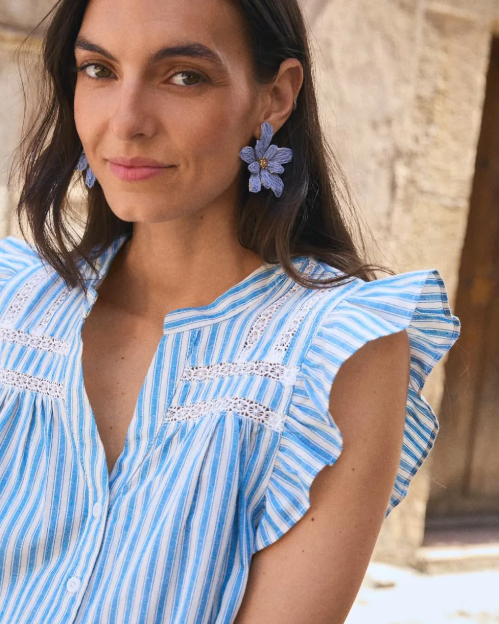 Camisa Volante Lusiana