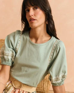 Camiseta Bordado Carlota