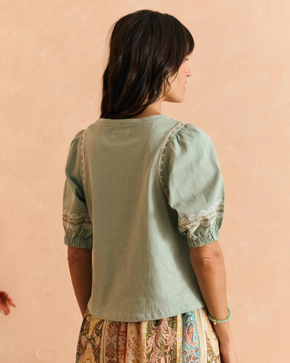 Camiseta Bordado Carlota