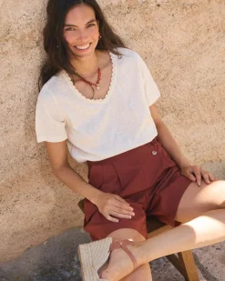 Camiseta Crochet Mila