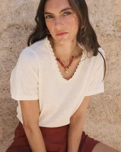 Camiseta Crochet Mila