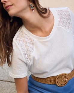 Camiseta Encaje Xana