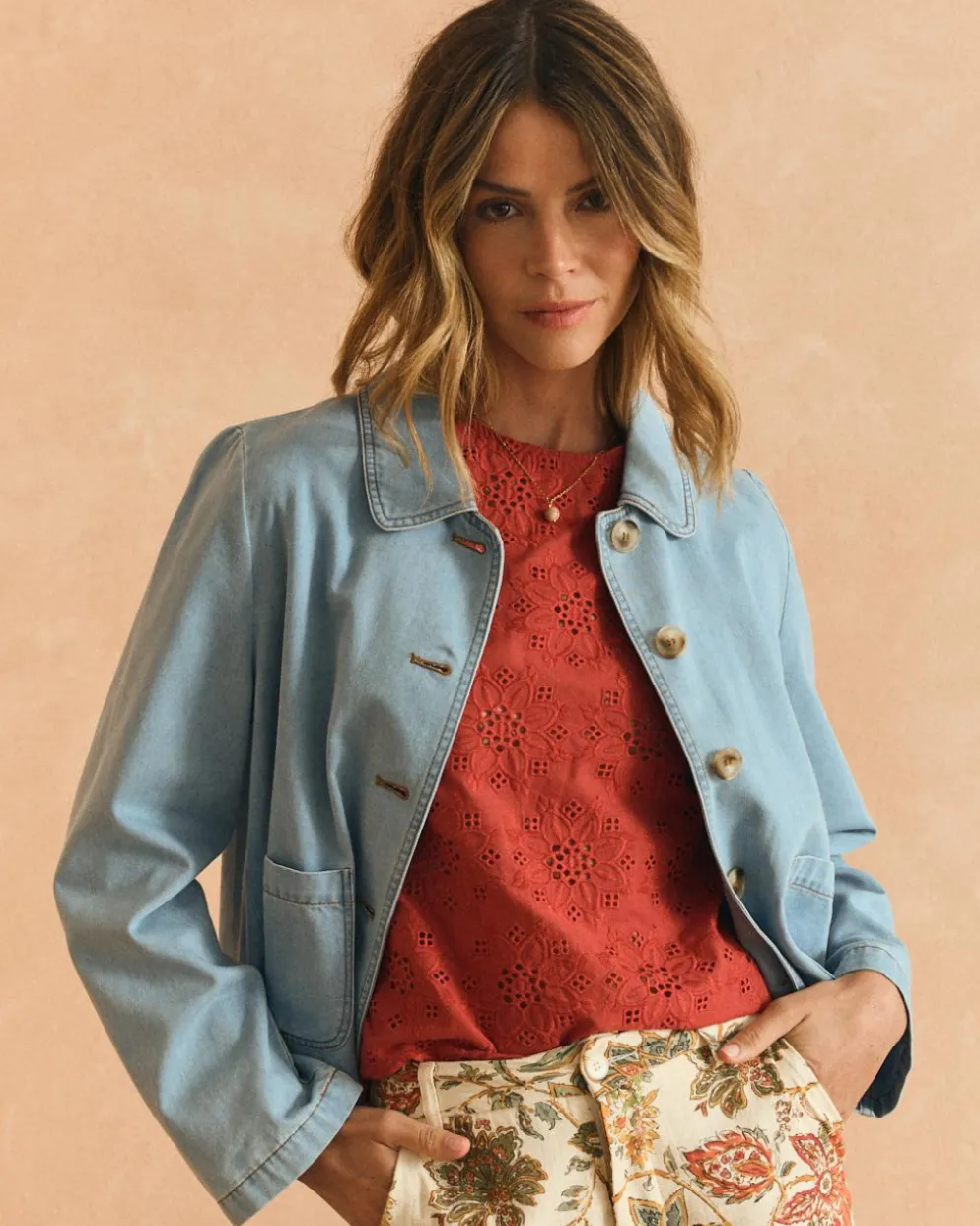 Cazadora Denim Sira