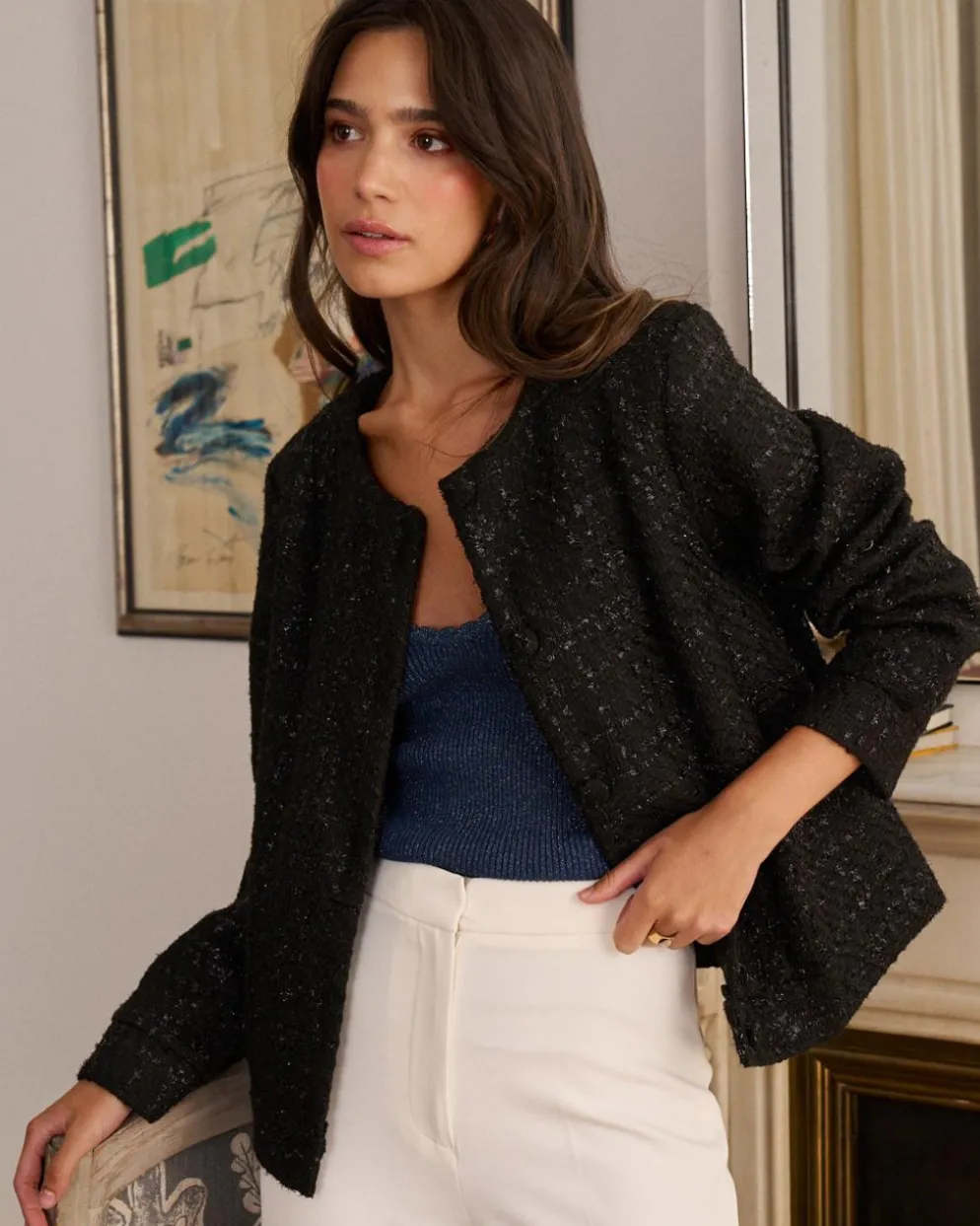 Chaqueta Lurex Gumia