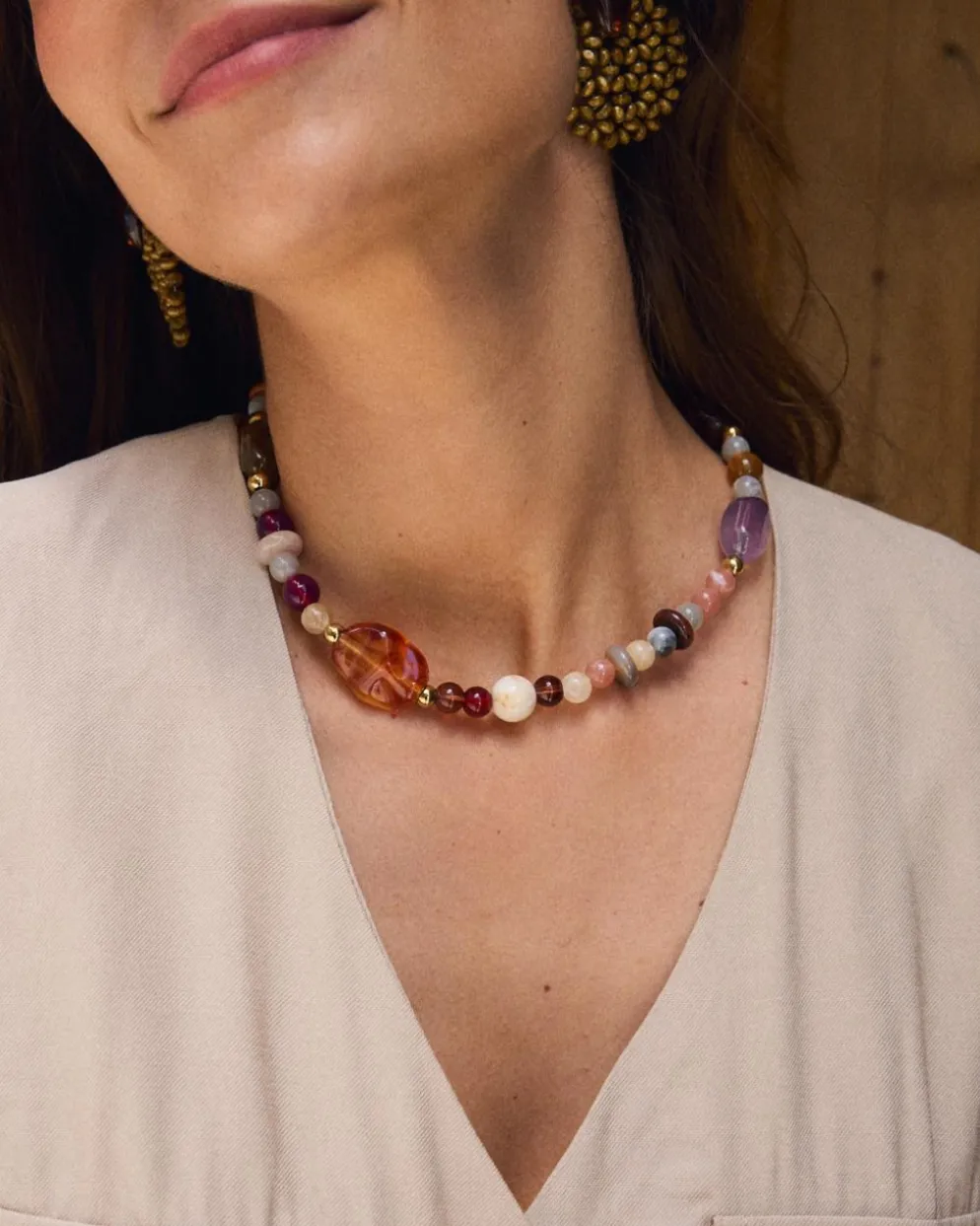 Collar Piedras Yina