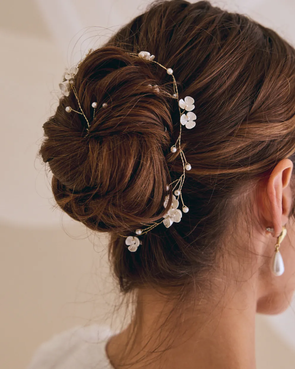 Diadema Novia Flores