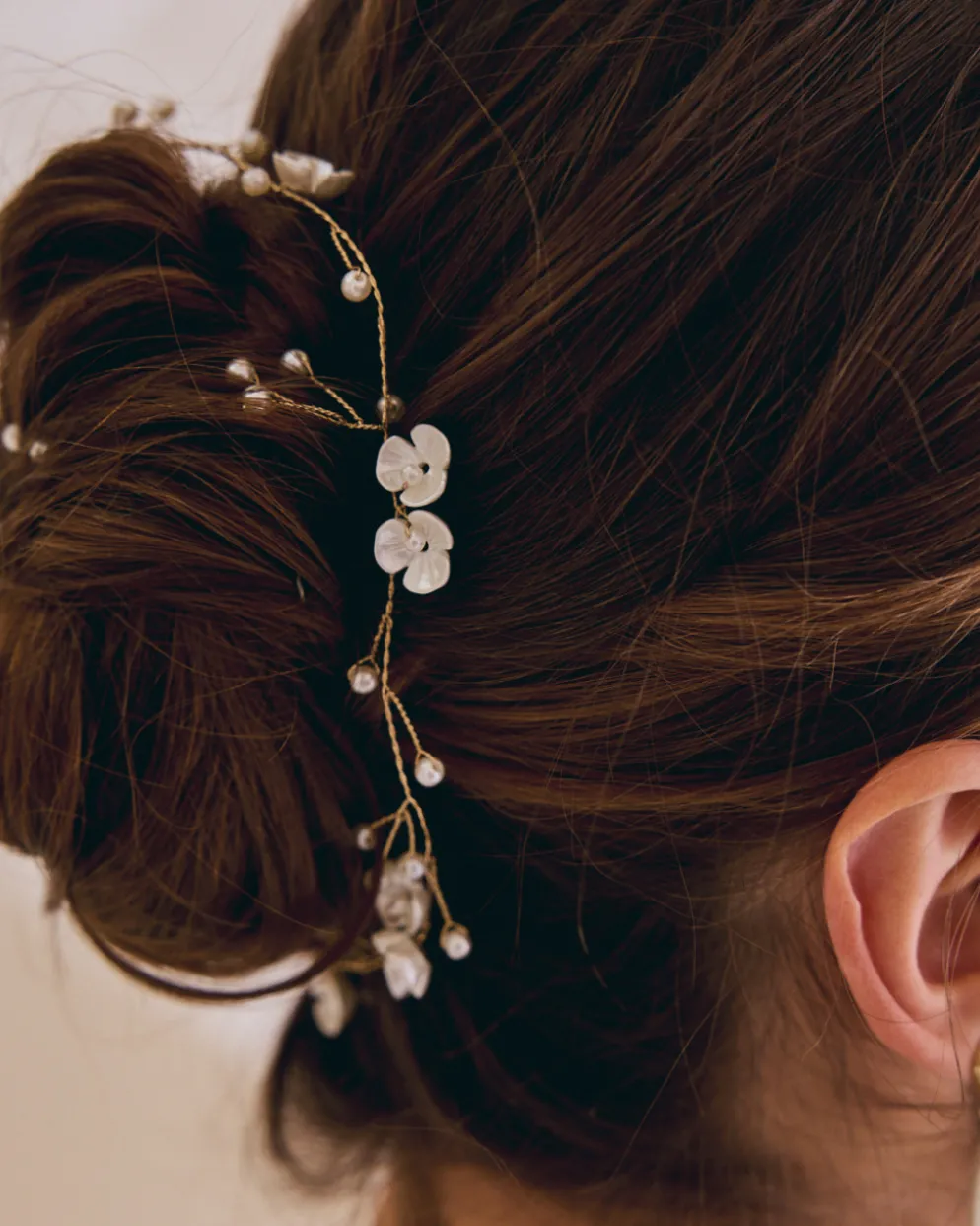 Diadema Novia Flores
