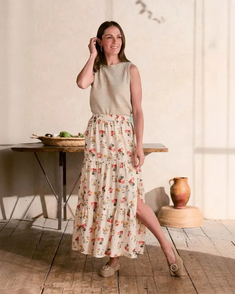 Falda Floral Nadia