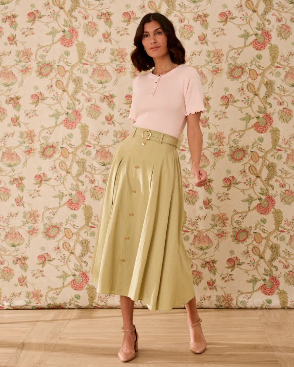 Falda Midi Clarise
