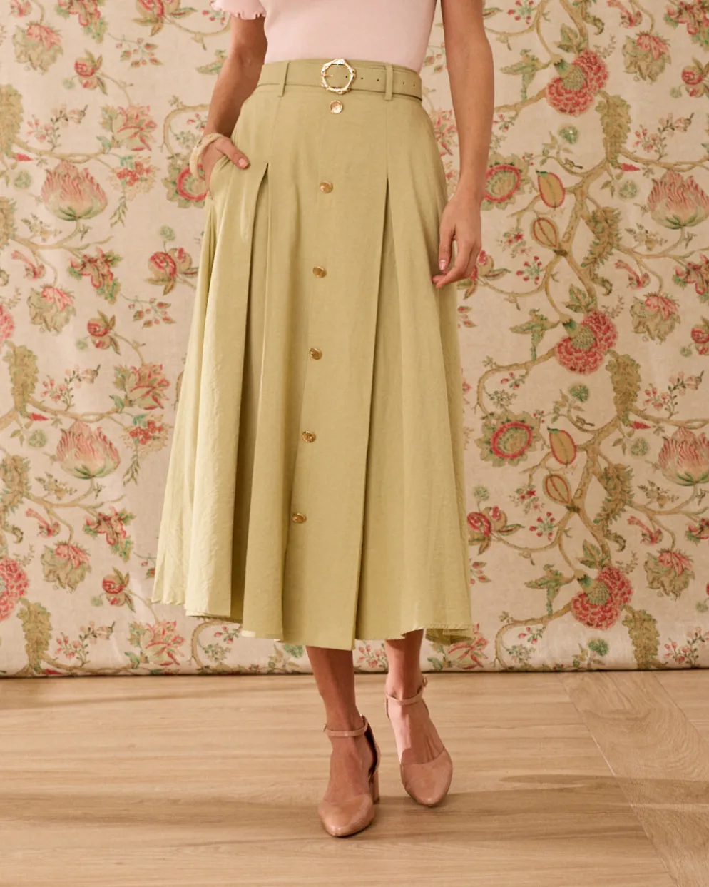 Falda Midi Clarise
