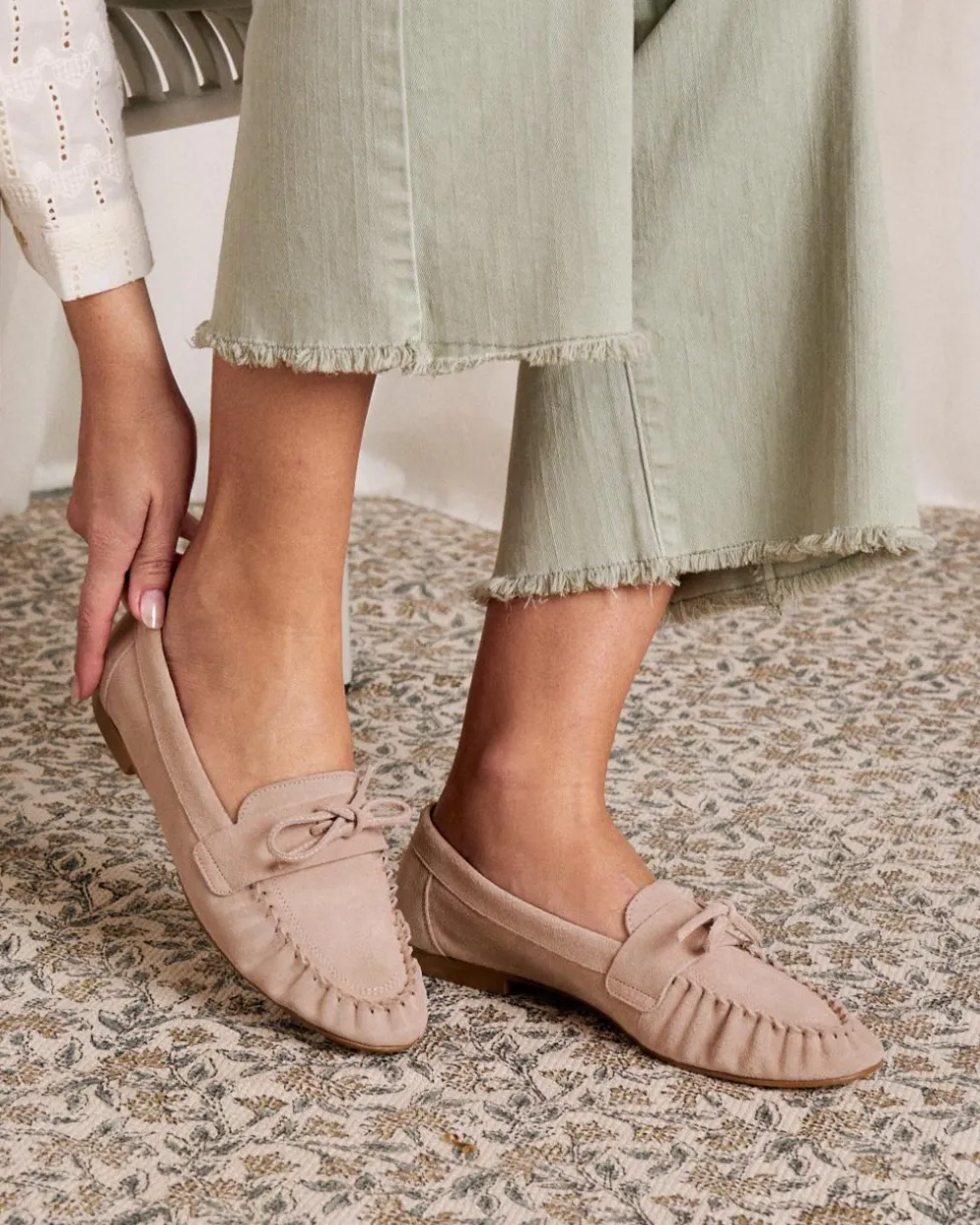 Mocasín Beige Bruna