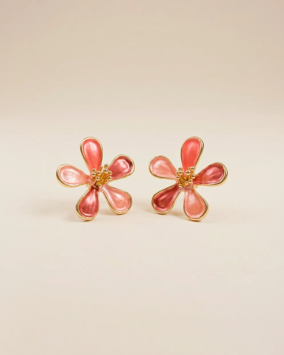 Pendientes Flor Maca