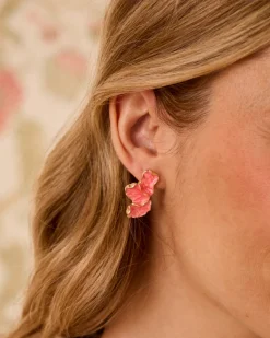 Pendientes Pétalos Lea