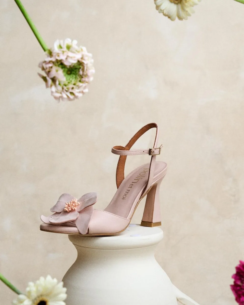 Sandalia Invitada Rosa