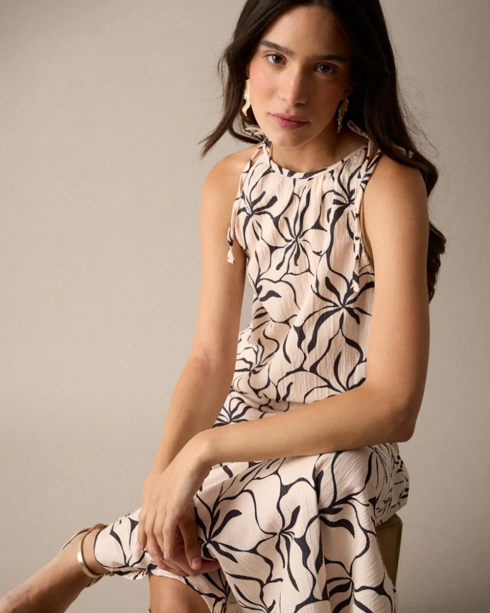Vestido Crudo Aran