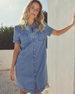 Vestido Denim Leo