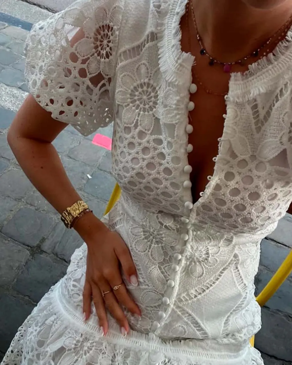 Vestido Encaje Leia